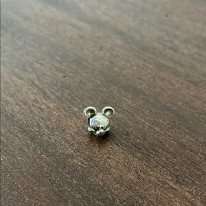 Silver Mickey Mouse Charm